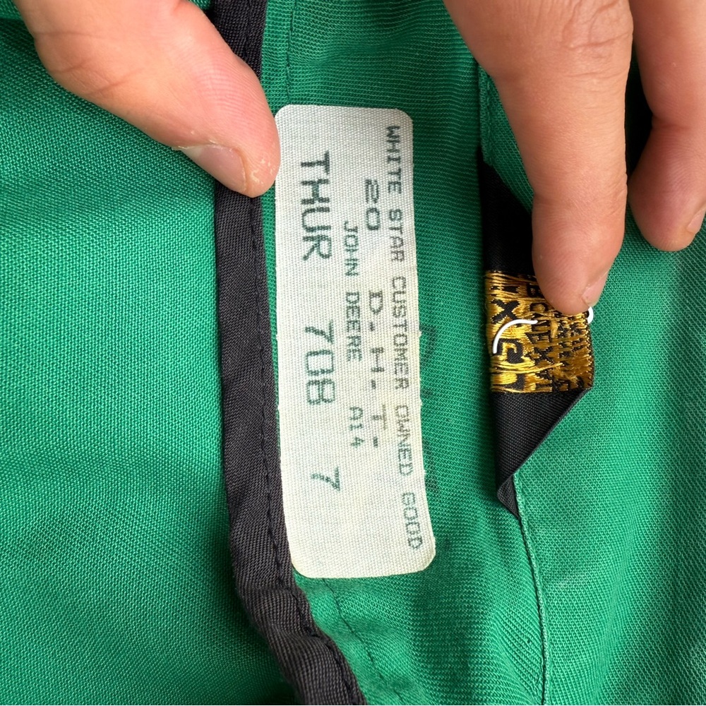 John Deere Farmer Work Shirt Jacket (Genuine) - Picture 3 of 4